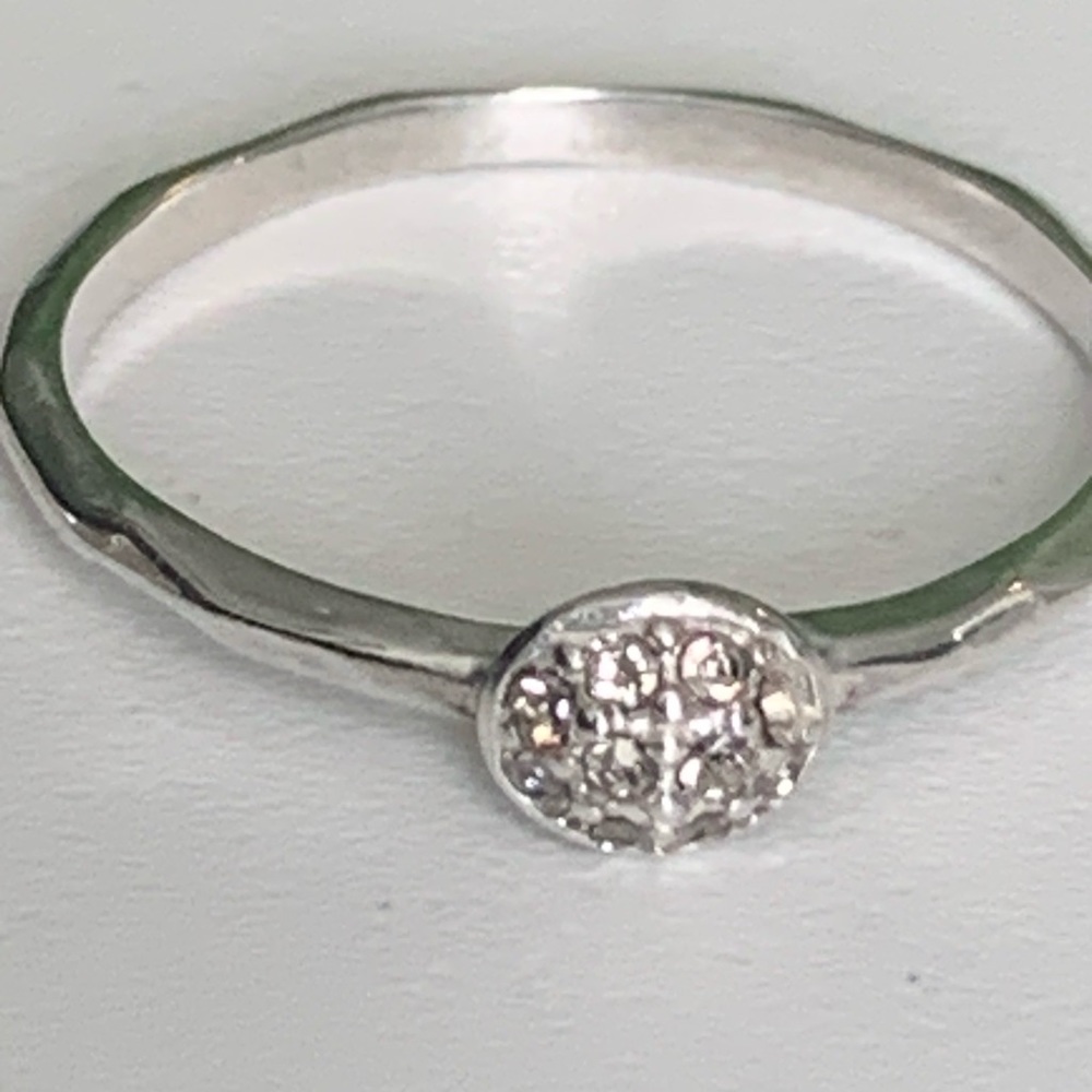 Sterling Stella & Dot - Ann Stackable Rhinestone … - image 6